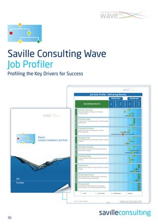 Key Occupations Profiling Saville Consulting Wave brochure 2014 | PDF