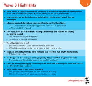 Wave 3 Social Media Tracker