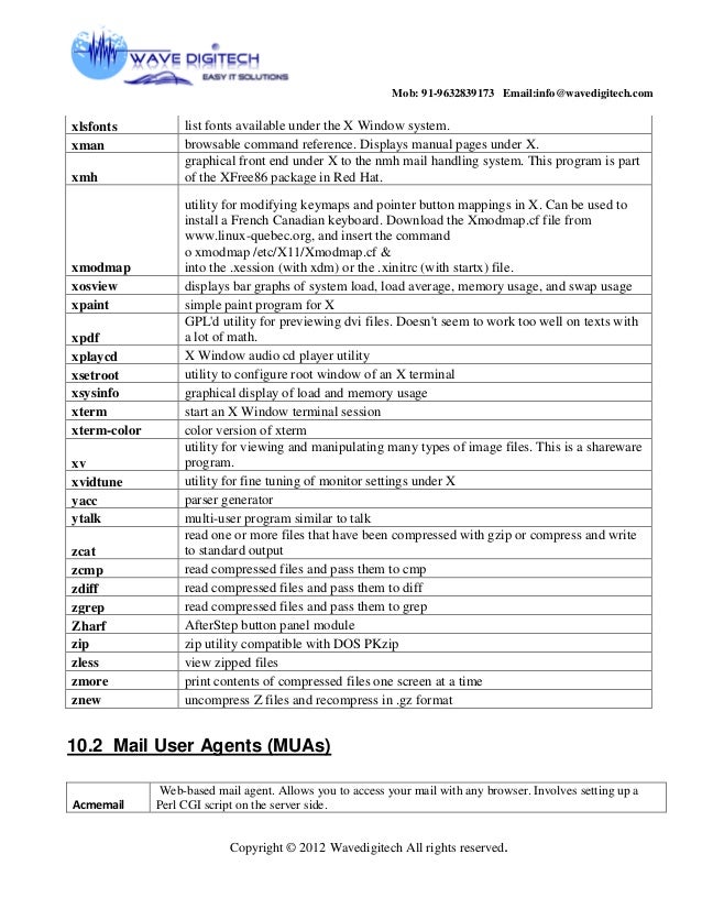 Useful Linux and Unix commands handbook