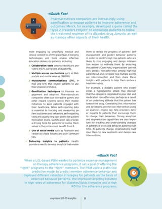 cognizant 20-20 insights 8
more engaging by simplifying medical and
clinical content to a fifth-grade level. Emerging
tech...