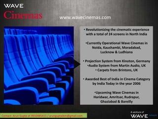 www.wavecinemas.com

                                                             • Revolutionizing the cinematic experien...
