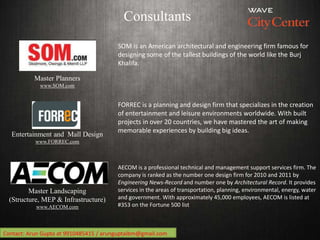 Consultants
                                        SOM is an American architectural and engineering firm famous for
     ...