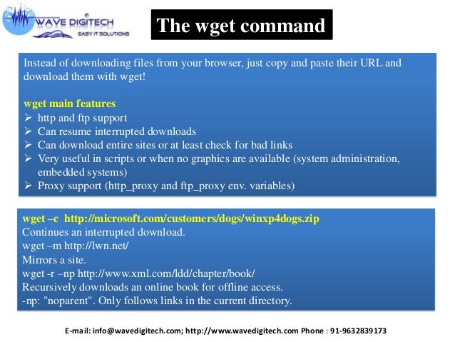 unix download file from url