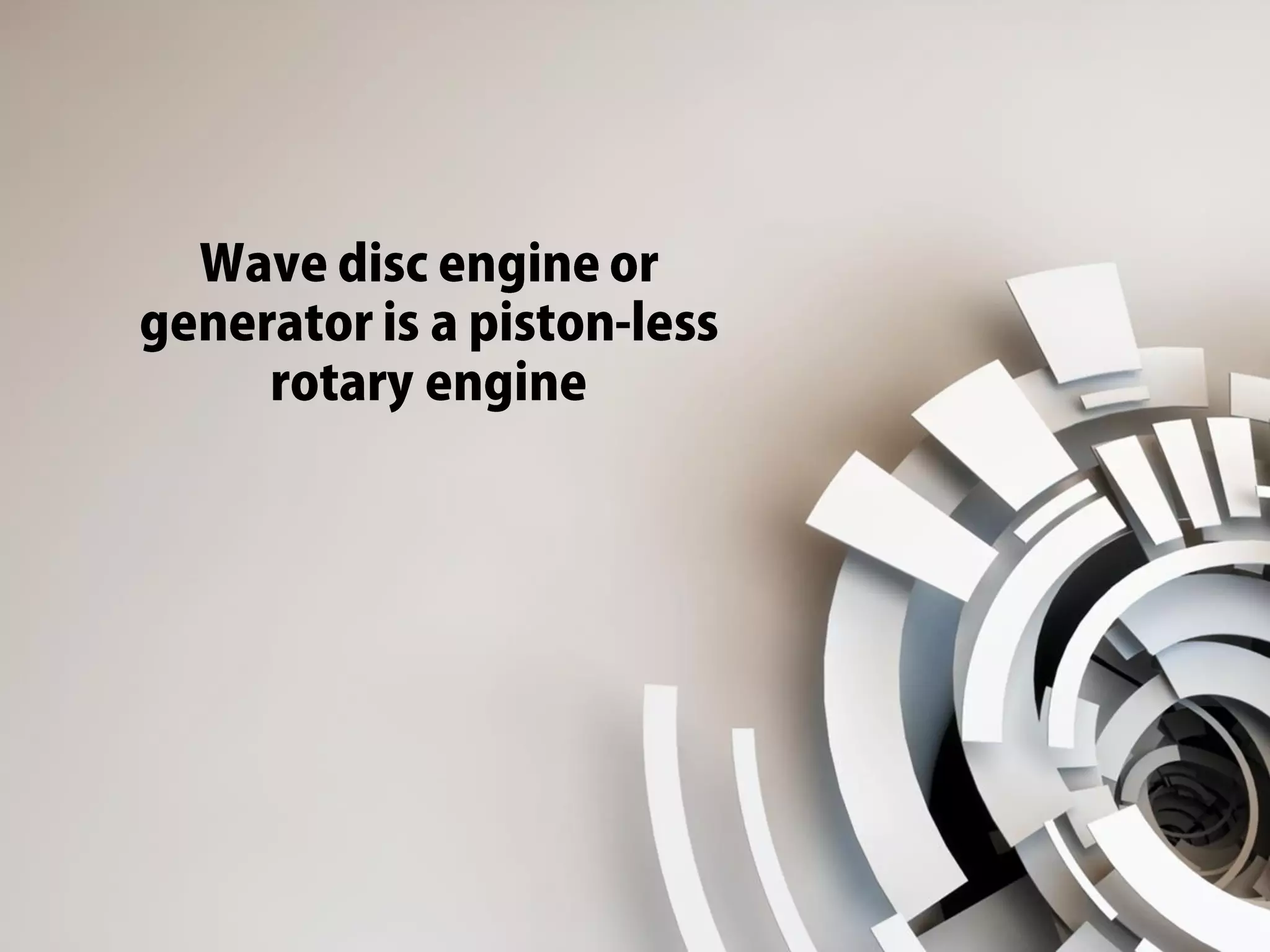 Wave Disc Engine Technology | PDF
