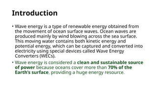 Harnessing Wave Energy: A Sustainable Renewable Power Source from Ocean ...