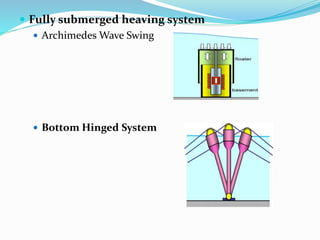 Wave energy technologies | PPTX