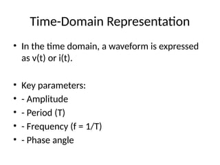 Time Domain Ip Waveform_Analysis_in_Circuit_Theory.pptx