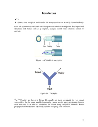 Closed Waveguide Method Waveguide beamprop | PDF