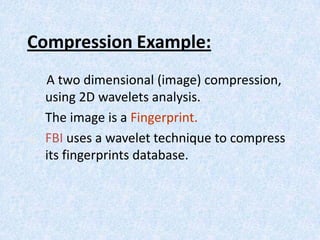 Wavelet video processing tecnology | PPTX | Video Software | Computer ...