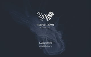 Wavemaker Cryptocurrency Overview Dec 2017