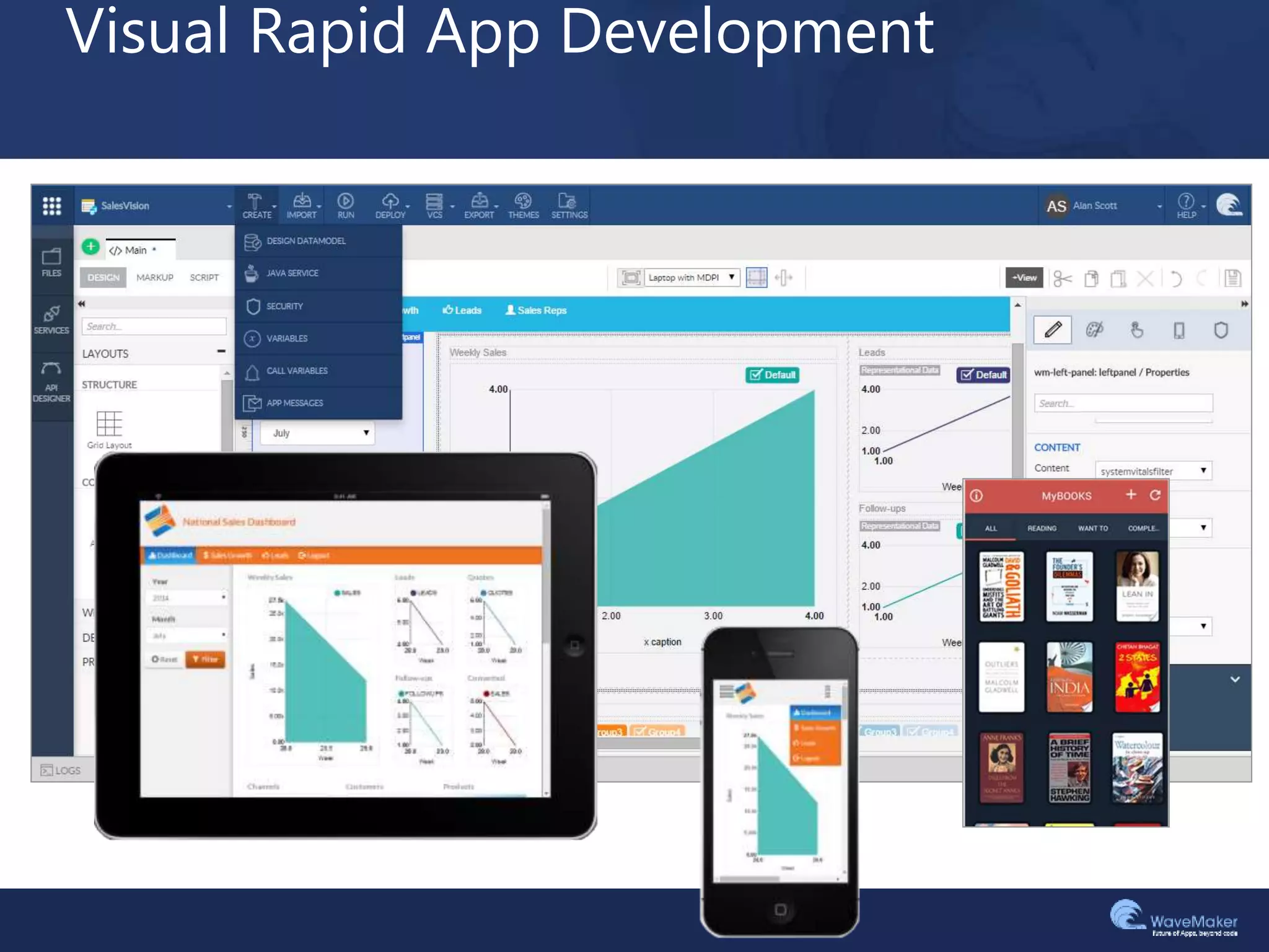 Visual Rapid App Development
 