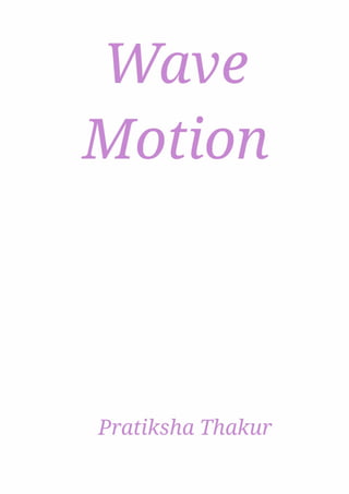 Wave Motion 