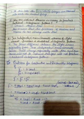 Wave optics class 12 th notes of chapter 10.pdf
