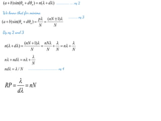 ………………………………………...eq 4
We know that for minima
By eq 2 and 3
……………….. …...eq 2
…………….eq 3
 