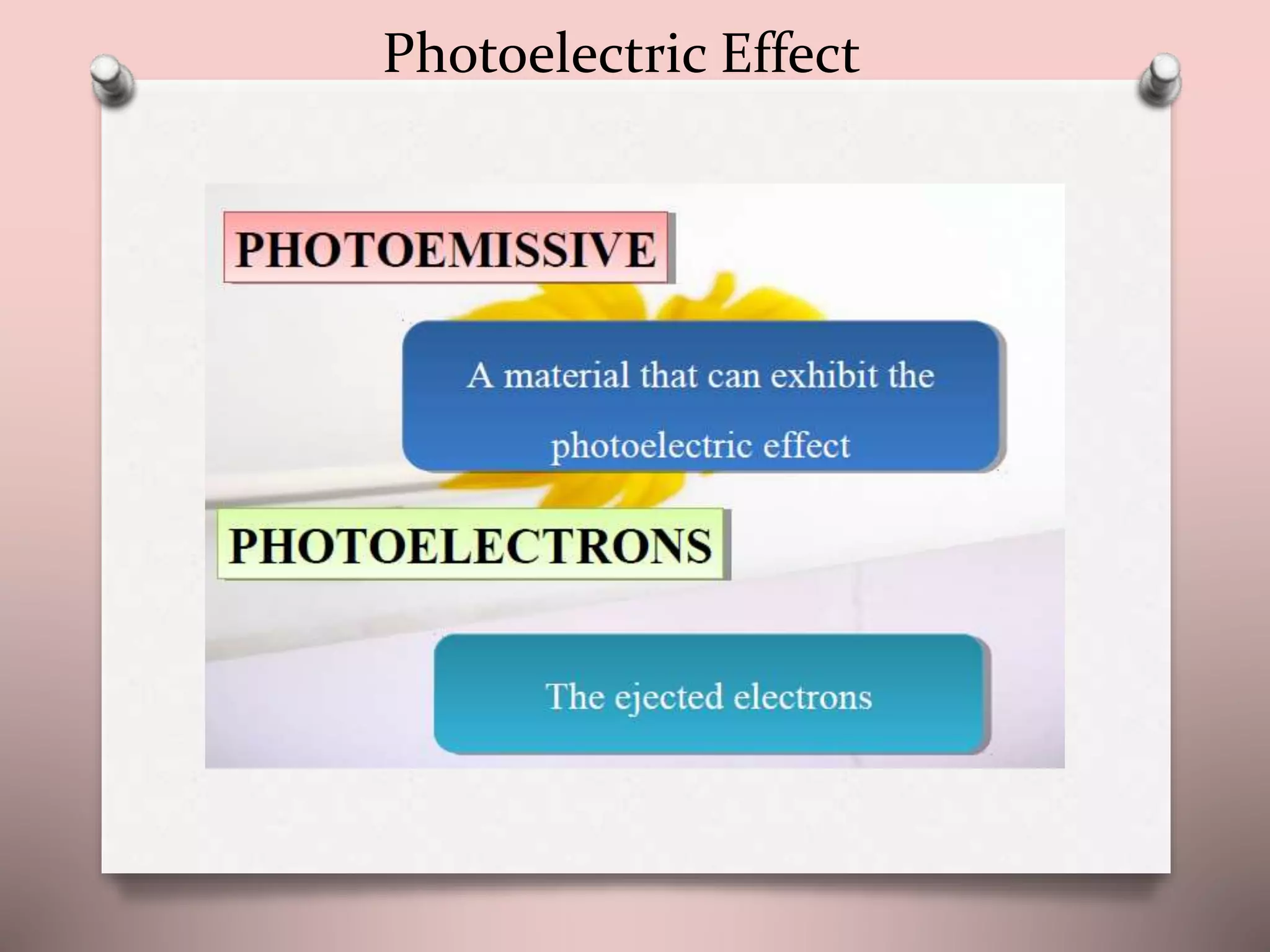 Photoelectric Effect
 