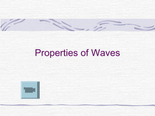 Properties of Waves
 