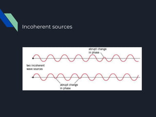 Incoherent sources
 
