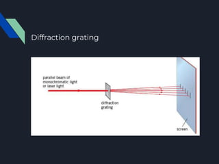 Diffraction grating
 