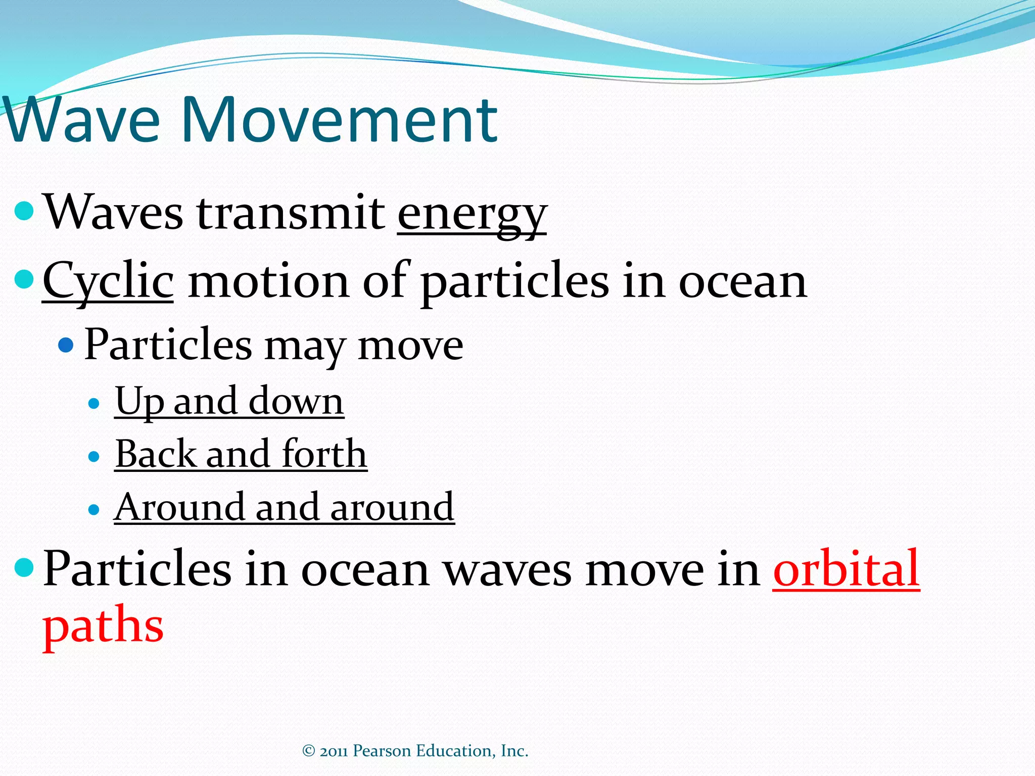 Wave Chacterostics Waves - Characteristics, Types, and Energy | PPTX