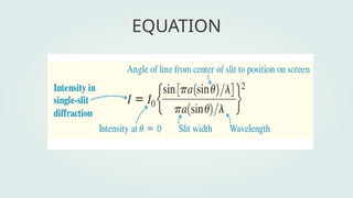 Comprehensive Study of Diffraction and Optical Wave Phenomena | PPTX