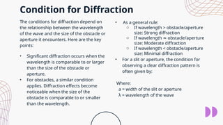 Diffraction Minimum Condition Waves and Optics - Science - 10th Grade.pptx