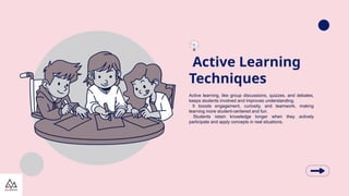 Effective Learning Strategies for Today's Students | PPTX