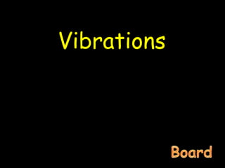 Vibrations
 