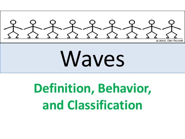 waves ppt ppt on waves