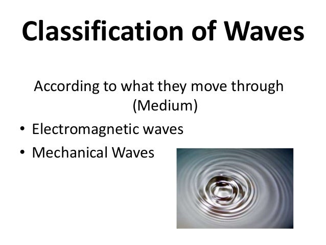 waves ppt ppt on waves