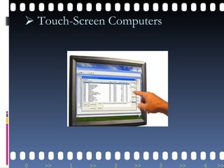 Touch-Screen Computers 
