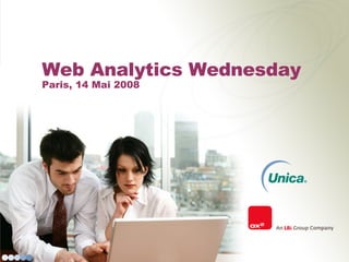 Web Analytics Wednesday  Paris, 14 Mai 2008 