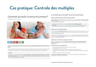 Cas pratique: Centrale des multiples
 