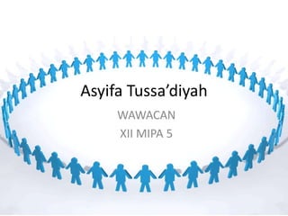 Asyifa Tussa’diyah
WAWACAN
XII MIPA 5
 