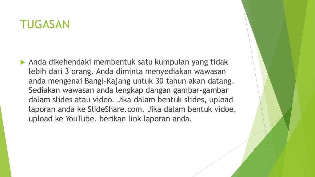 Projek Akhir: Wawasan Bangi-Kajang 30 tahun akan datang