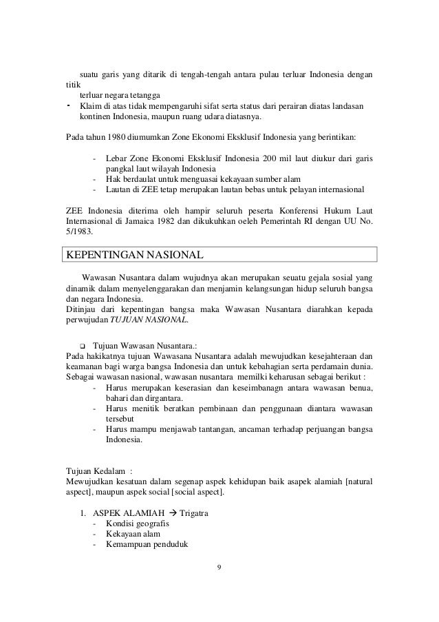 Wawasan Nusantara Ppkn Djoko Aw