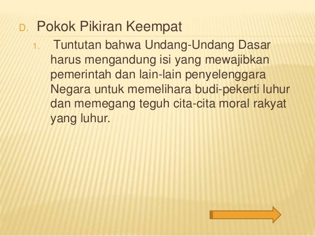 Wawasan pembukaan uud 1945
