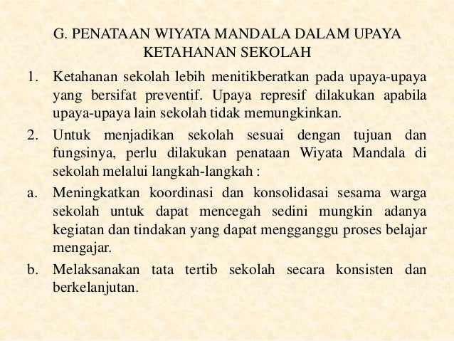Wawasan Wiyata Mandala Power Point Wawasan Wiyata Mandala Power Point