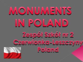 MONUMENTS IN POLAND Zespól Szkol nr 2 Czerwionza  - Leszczyny Poland 