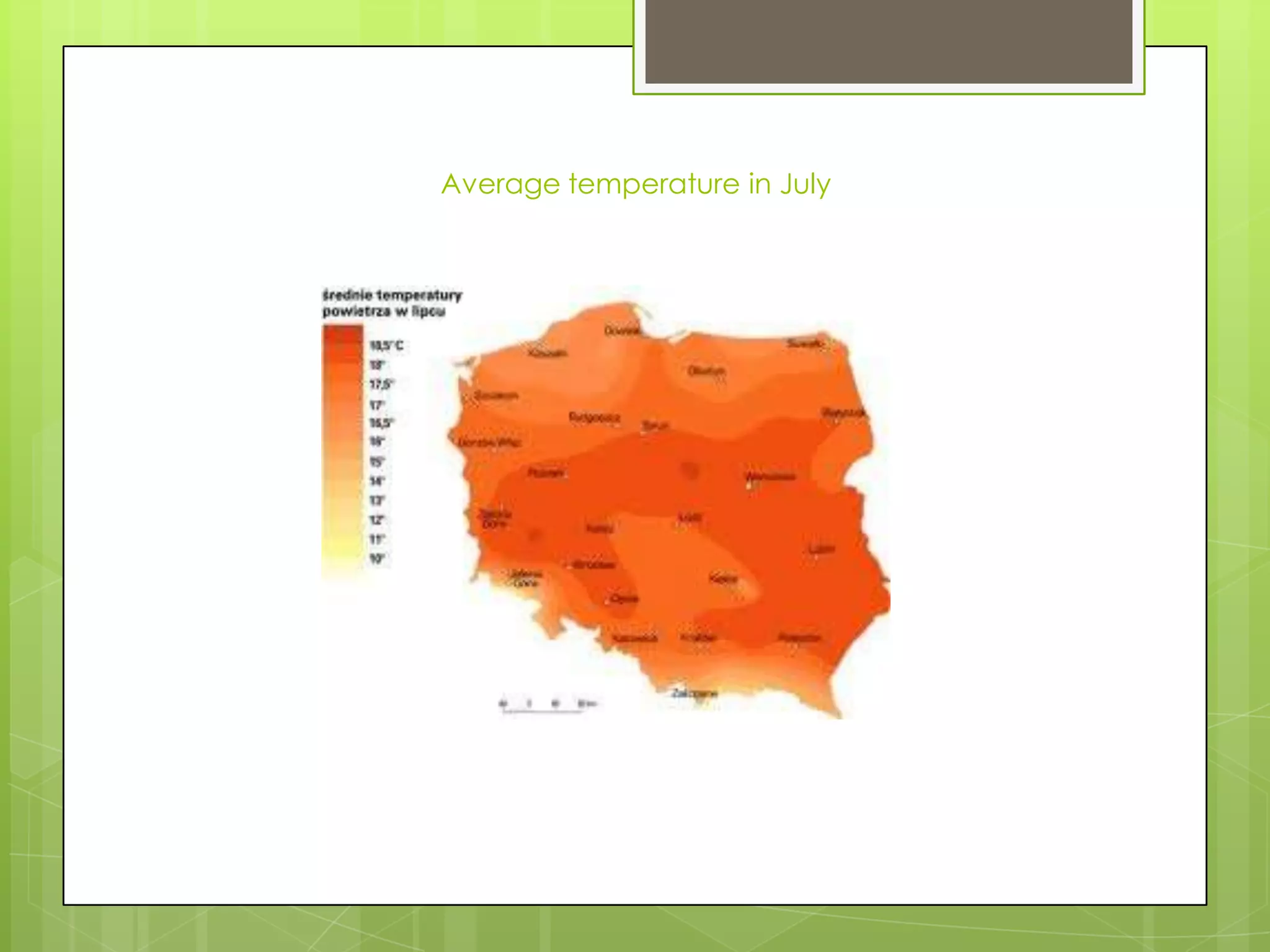 Average temperature in July

 