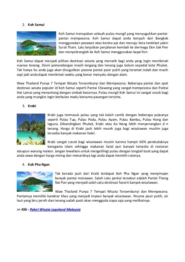 Apa Yang Menarik Di Surat Thani