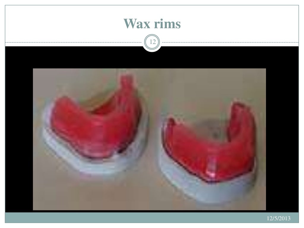 Waxes (thermoplstics) in dentistry