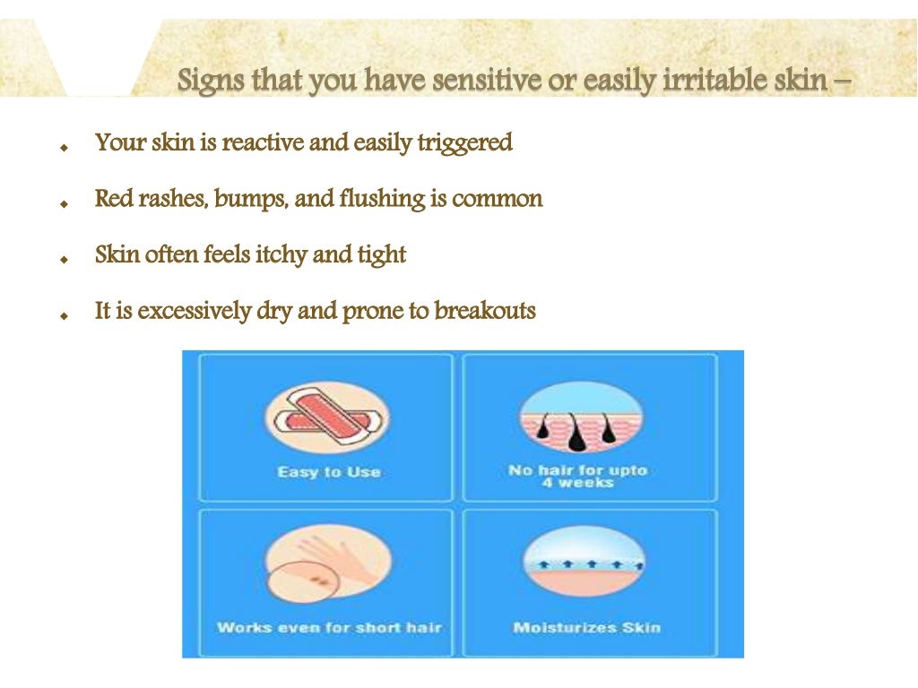 Waxing Sensitive Skin