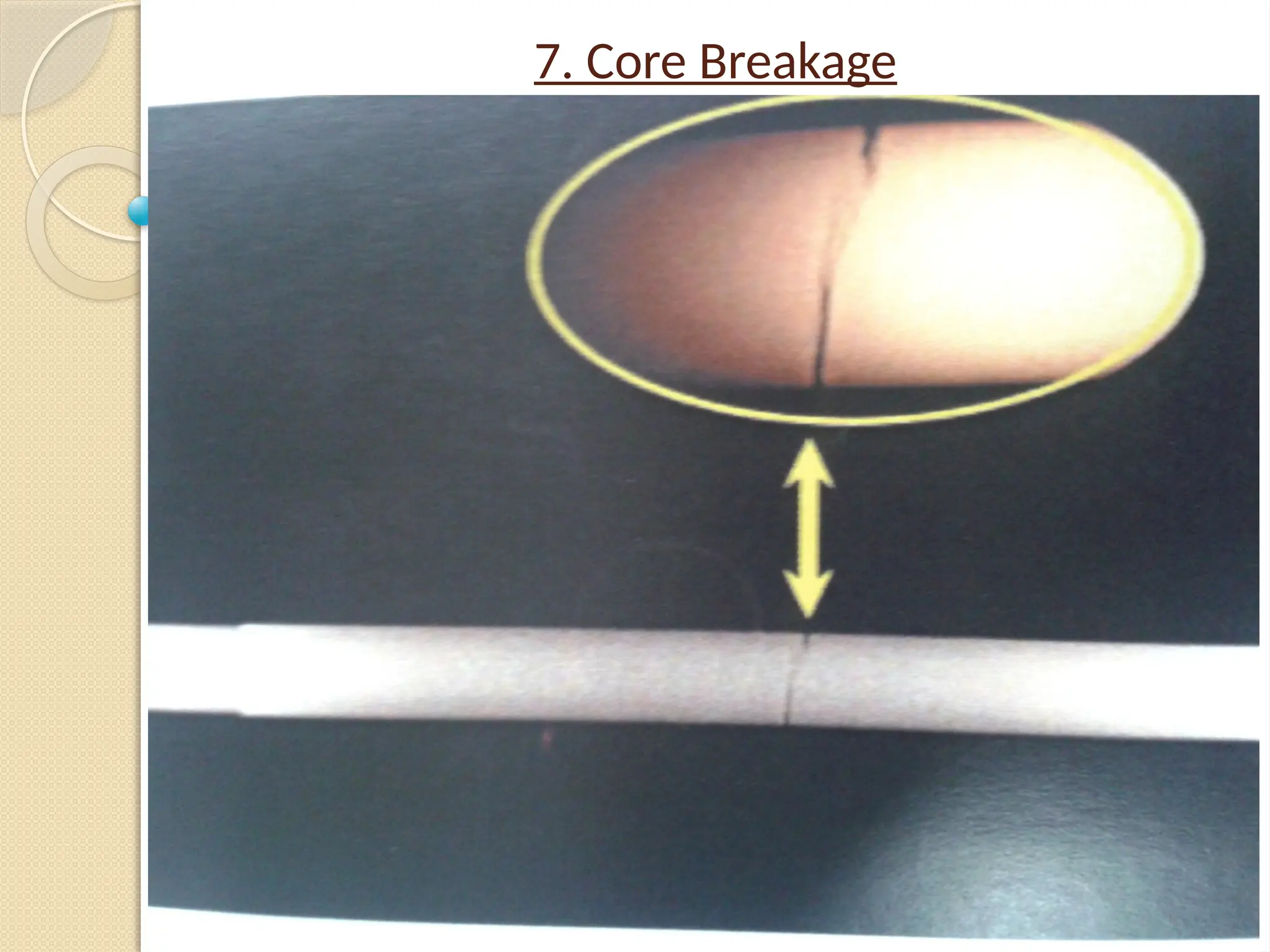 7. Core Breakage
 