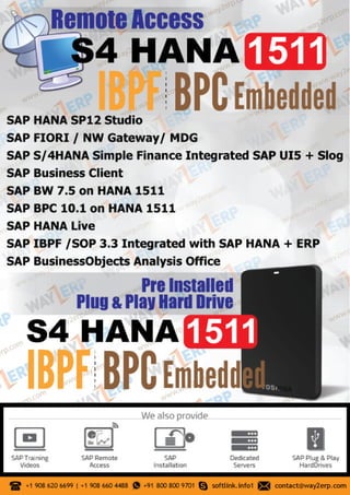 SAP BPC Embedded planning optimized for S/4HANA/IBPF