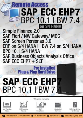 SAP BPC Embedded planning optimized for S/4HANA/IBPF