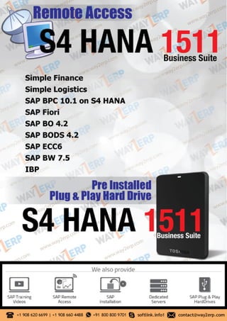 SAP BPC Embedded planning optimized for S/4HANA/IBPF