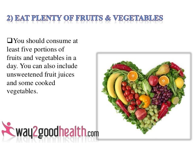 8 Healthy Food Tips - Way2goodhealth