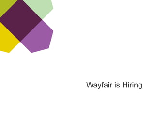 Wayfair is Hiring
 