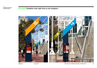 MADE Talk 22 July 2014 29 
Designing an effective 
wayfinding system 
Proprietary and confidential information ©Urbanite* ...