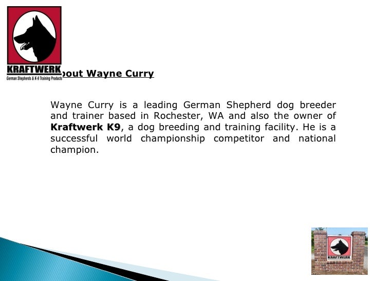 wayne curry german shepherd
